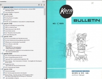Kern Bulletin 1959 - 1987