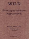 Wild - Photogrammetrc Instruments - bocklet
