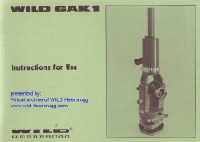 Wild GAK1 user manual