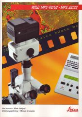 Wild MPS48/52 user manual