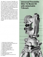Wild T2 (Model 56) brochure
