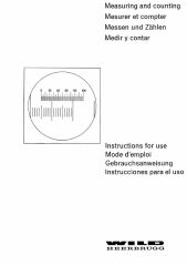 Wild Measuring and counting - user manual