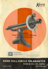 Kern Full Circle Polarimeter