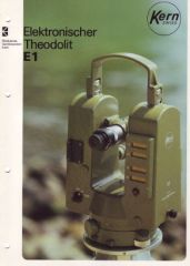 Kern E1 - Brochure