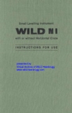 Wild N I (NK I) user manual
