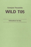 Wild T05 user manual