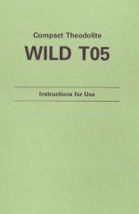 Wild T05 user manual